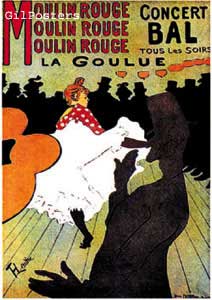 Toulouse Lautrec Moulin Rouge Paris