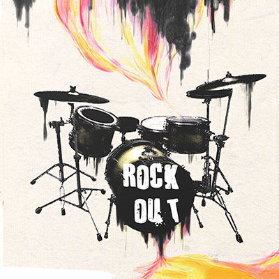  rock outמוסיקה מוזיקה