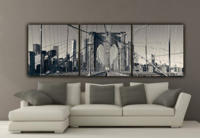 מנהטן  ניו יורק Manhattan New Yorkגשר תמונות לסלון תמונות לבית פרויקטים	