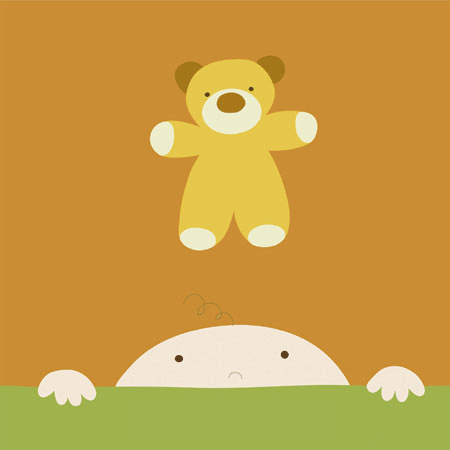 תינוק חום דובי דובון