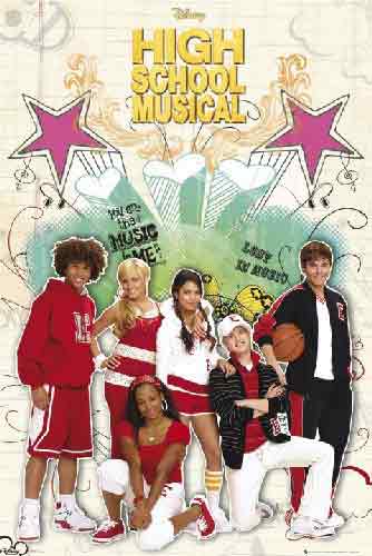 היי סקול מיוזיקלזאק אפרון סרט דיסני high school musical