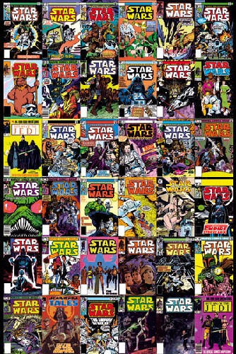 Star war - Comic Covers מלחמת הכוכבים  