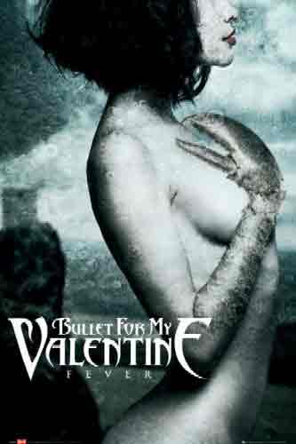 Bullet For My Valentine להקה זמר רוק הופעה במה פופ סטאר גיטרות