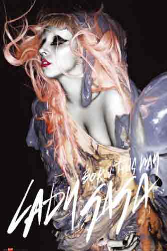  לידי גאגא ג'ינג'י כתום Born This Way lady gaga Gunge Orange Hair 