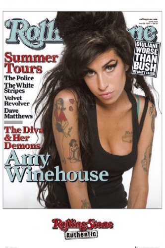 איימי ויינהאוסרולינג סטון  Amy Winehouse 