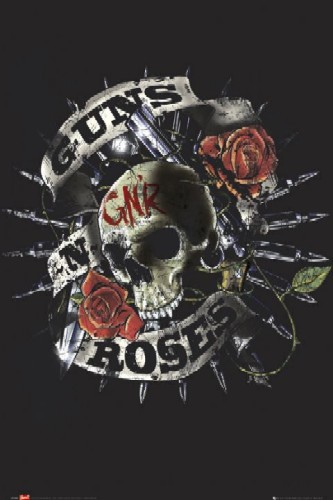 רובים ושושניםguns and roses רוק, rock 
