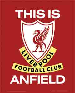 ליברפולThis Is Anfield קבוצה כדורגל ספורט שחקנים אליפות אנגליה סמל