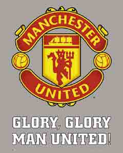 מנצ'סטר יונייטדאיצטדיון סמל Manchester United מנצסטר יוניטד קבוצה כדורגל ספורט מנצח אנגליה 