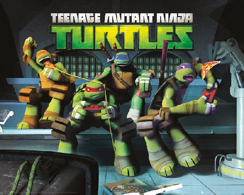 צבי הנינגה  -  Ninja Turtlesצבי הנינגה  -  Teenage Mutant  Ninja Turtles  אנימציה