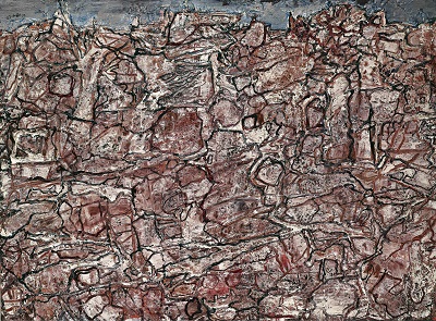  ז'אן דובופה - בנוף   Jean Dubuffet - PAYSAGE AUX RACINES