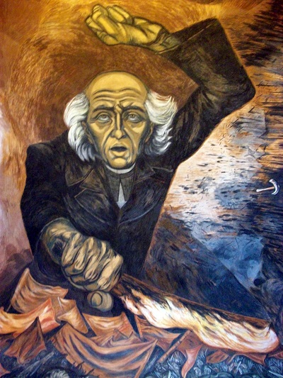 חוסה קלמנטה אורוסקו - אבא - הידאלגו  Jose Clemente Orozco - father-hidalgo