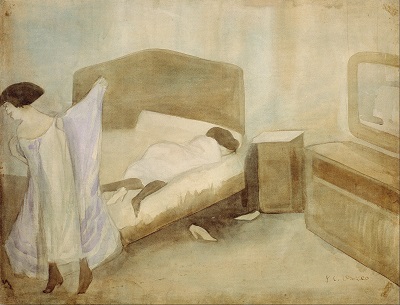 Jose Clemente Orozco-The BedroomJose Clemente Orozco-The Bedroom