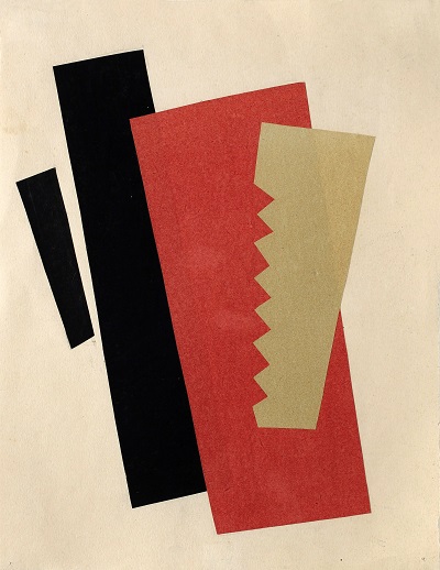  Liubov Sergeievna Popova - Composition Red Black Gold