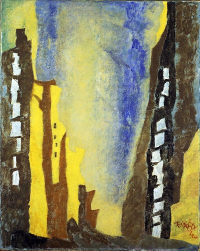 Lyonel Feininger - ManhattanGP-ART-1154-Lyonel Feininger - Manhattan