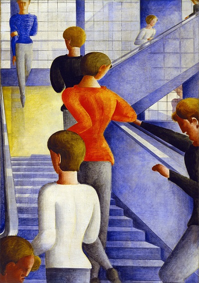 Oskar Schlemmer - Bauhaus Stairway-Oskar Schlemmer - Bauhaus Stairway