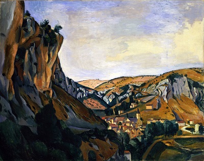 Andre Derain - Valley of the Lot at VersAndre Derain - Valley of the Lot at Vers