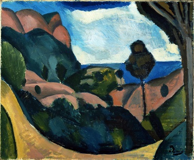 Andre Derain - Landscape near CassisAndre Derain - Landscape near Cassis