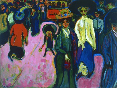 Ernst Ludwig Kirchner - Street, Dresden-Ernst Ludwig Kirchner - Street, Dresden