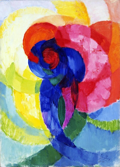 Frantisek Kupka - Red and Blue DisksFrantisek Kupka - Red and Blue Disks