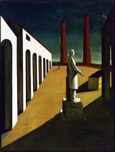 -Giorgio de Chirico - The Enigma of a Day