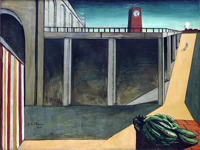Giorgio de Chirico - Gare Montparnasse-Giorgio de Chirico - Gare Montparnasse