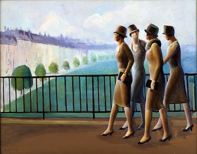 Guy Pene du Bois - Americans in Paris