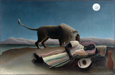 -Henri Rousseau - The Sleeping Gypsy