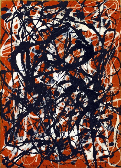 גקסון פולוק תמונות ציורים של    -Jackson Pollock - Free Form