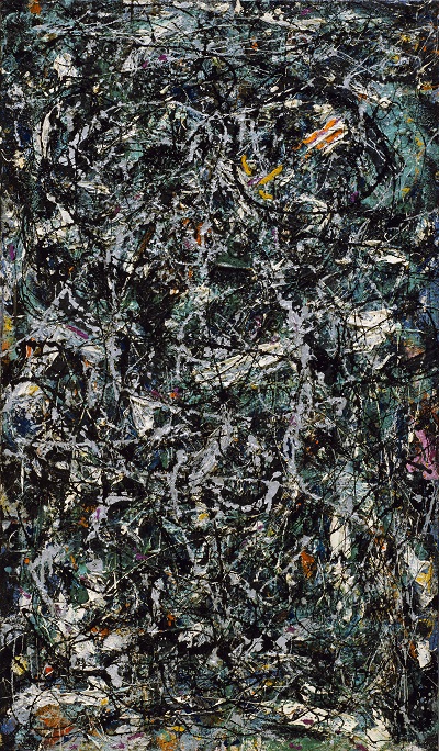 גקסון פולוק תמונות ציורים של -Jackson Pollock - Full Fathom Five