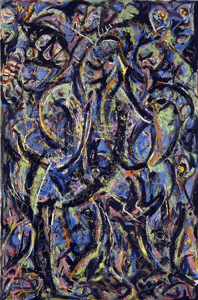 Jackson Pollock - Gothicגקסון פולוק תמונות ציורים של -Jackson Pollock - Gothic