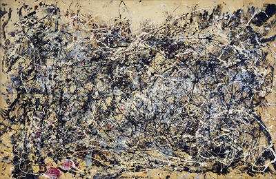 גקסון פולוק תמונות ציורים של -Jackson Pollock - Number 1A