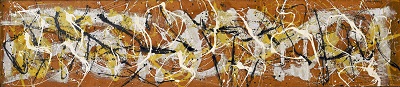 Jackson Pollock - Number 7גקסון פולוק תמונות ציורים של Jackson Pollock - Number 7