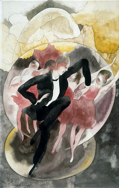 Charles_Demuth,_American - In Vaudeville - Dancer_with_Chorus Charles_Demuth,_American - In Vaudeville - Dancer_with_Chorus 