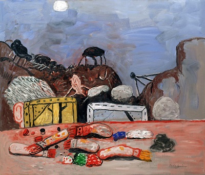 Philip Guston - MoonPhilip Guston - Moon