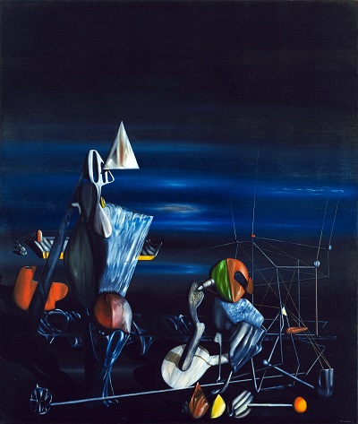 איב טנגי - לאט לכיוון צפון  Yves Tanguy - Slowly Toward the North