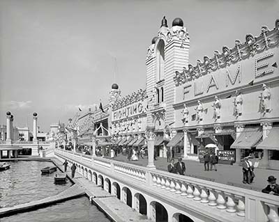 ניו יורק  1905 Coney Islandניו יורק  1905 Coney Island