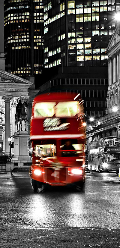 לונדון  אוטובוס  אדום