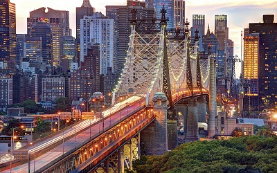 מנהטן  ניו יורק  Manhattan Queensboro Bridgeמנהטן  ניו יורק  Manhattan Queensboro Bridge