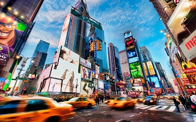 ניו יורק  New York Times  Square