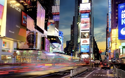 ניו יורק  New York Times  Square