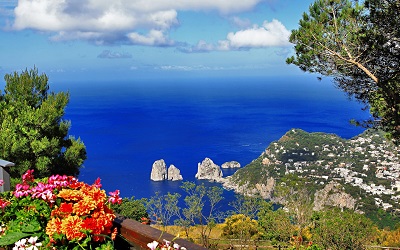 קפרי איטליה  Anacapri Capri Italy