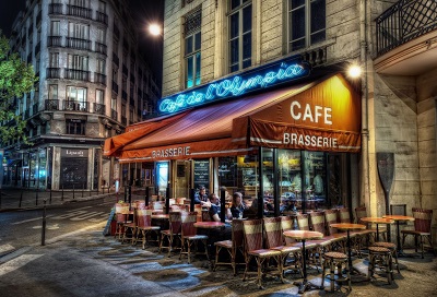 paris cafes