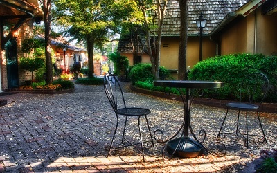 גינהGP-CITY-341-garden_plants_sculptures_houses_table_chairs_autumn_leaves