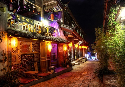 לילה בסין-night_scene_at_lijiang  לילה בסין