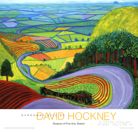 David Hockney - Garrowby HillDavid Hockney - Garrowby Hill