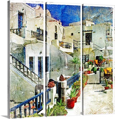 אפשרות לחלוקת תמונות - pictorial-courtyards-of-santorinipictorial-courtyards-of-santorini