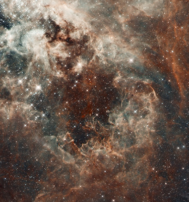 The Tarantula Nebula in the Large Magellanic CloudThe Tarantula Nebula in the Large Magellanic Cloud