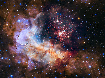 The Tarantula Nebula in the Large Magellanic Cloud