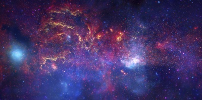 NASA's Great Observatories Examine the Galactic Center Region