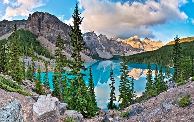  moraine lake banff national park  lake mountains